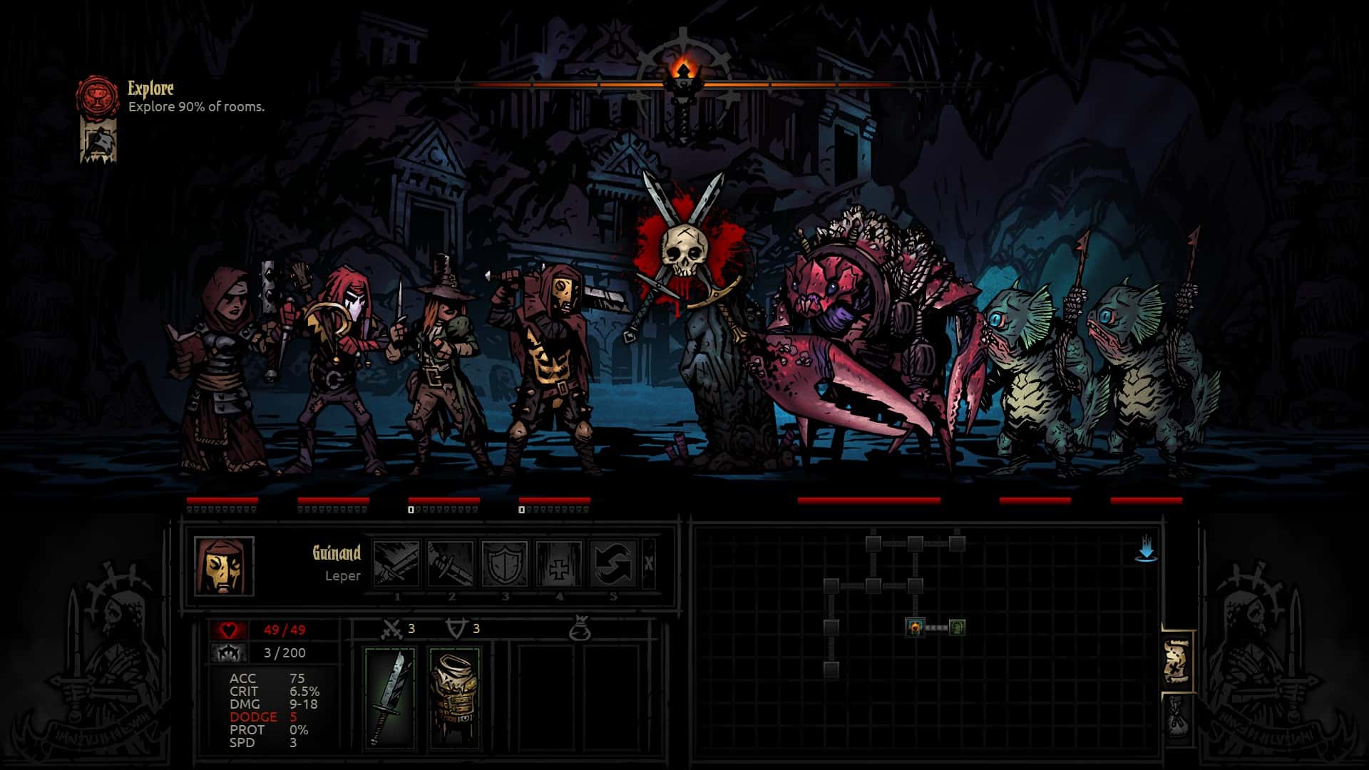 暗黑地牢 DarkestDungeon 中文版全息投影